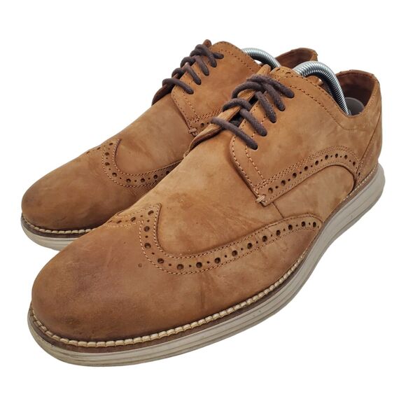 COLE HAAN Shoes ORIGINAL GRAND Mens Size 9 Gray Casual Wingtip Sneaker main image 7